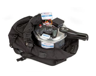 Inert Backpack / Pressure Cooker IED | DSA Detection Part Number CED0050