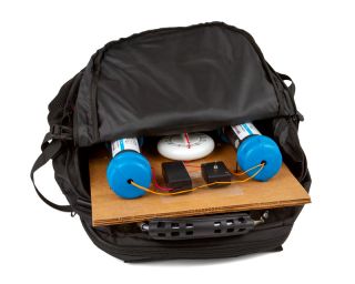 Inert Backpack / 2 Metal Pipes IED | DSA Detection CED0051