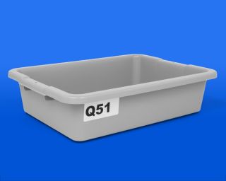 Screening Bin w/ X-Ray Marker | Part Number CSBX3349
