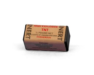 Inert TNT Block (0.5lb) | DSA Detection Part Number TSK4201