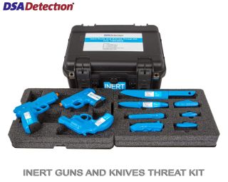 Inert Guns and Knives Threat Kit | DSA Detection Part Number TSK5000