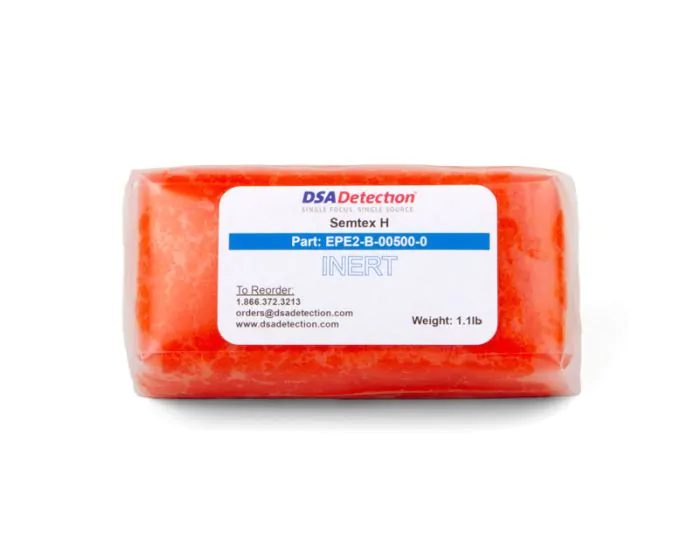Inert Semtex H (1.1lb) | DSA Detection Part Number EPE2-B-00500-0