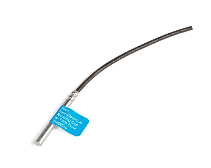 Inert Non-Electrical Blasting Cap w/ Time Fuse | DSA Detection TSK2510