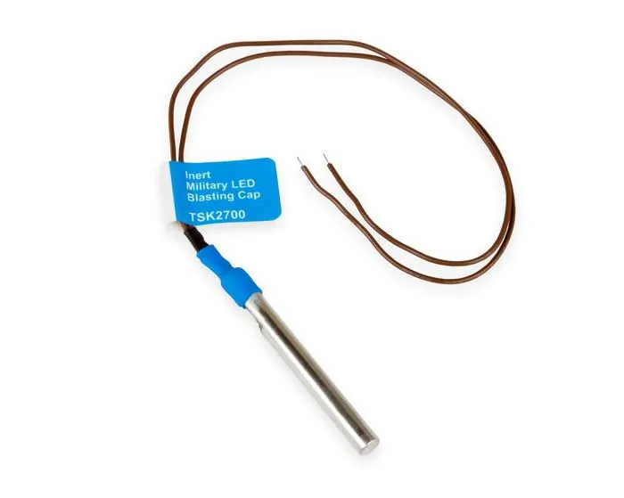 Inert LED Military Electrical Blasting Cap | DSA Detection Part Number TSK2700