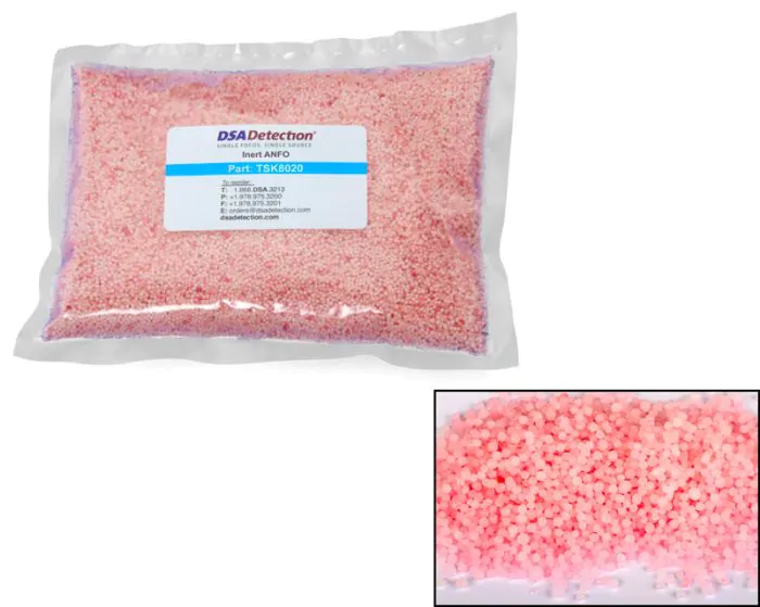 Inert ANFO Explosive Simulant | DSA Detection Part Number TSK8020