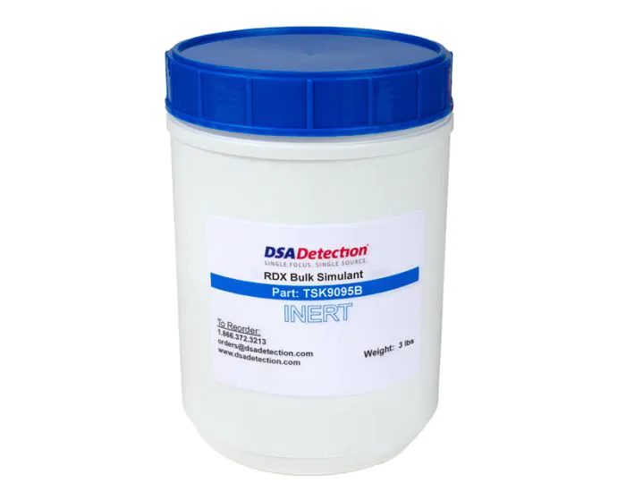 Inert Bulk RDX (3lb) | DSA Detection Part Number TSK9095B